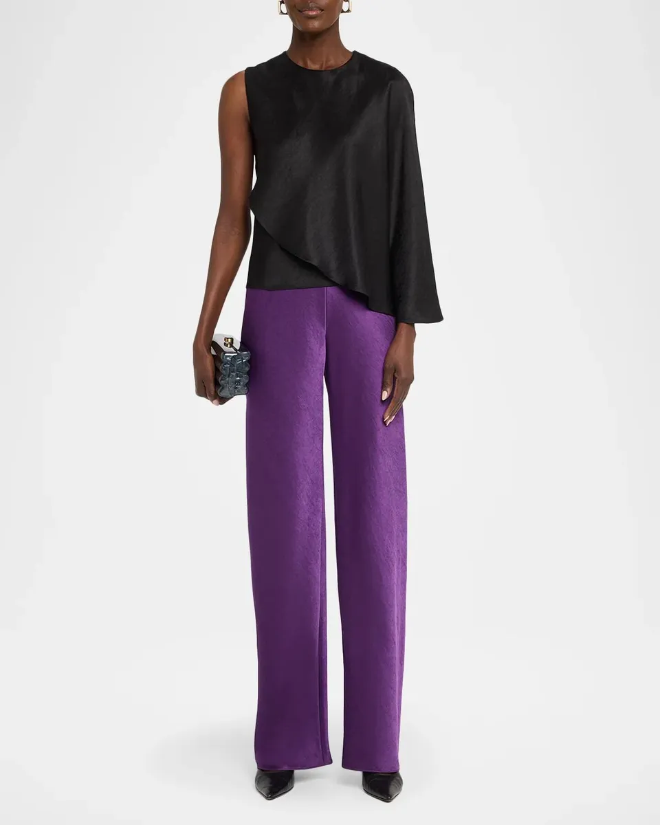 Vince Asymmetric Draped Top | Thumbnail 2 Vince Asymmetric Draped Top | Thumbnail 2