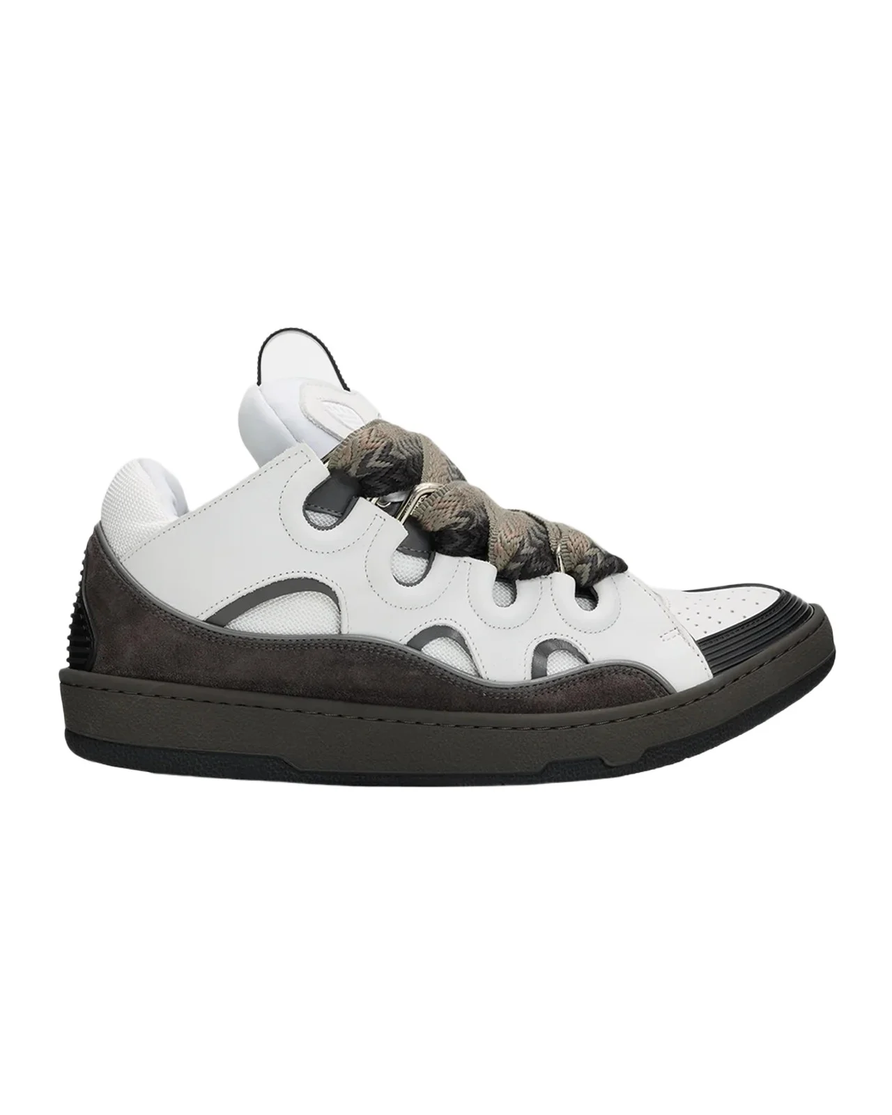 Lanvin Men's Curb Bicolor Sneakers