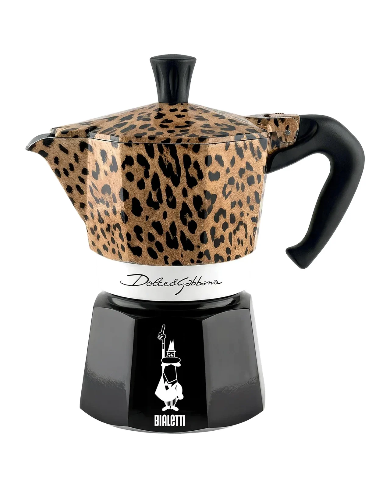 Bialetti x Dolce & Gabbana Leopardo 6-Cup Moka Express