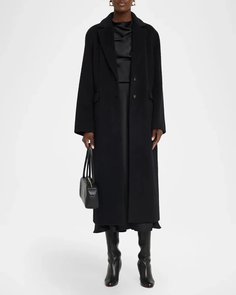 Vince Wool-Cashmere Longline Coat | Thumbnail 2