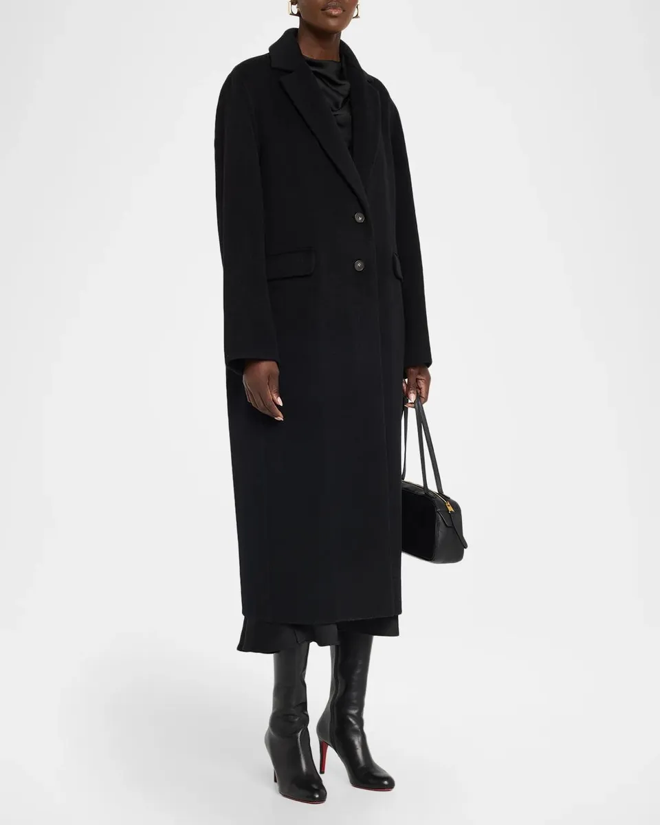 Vince Wool-Cashmere Longline Coat | Thumbnail 4