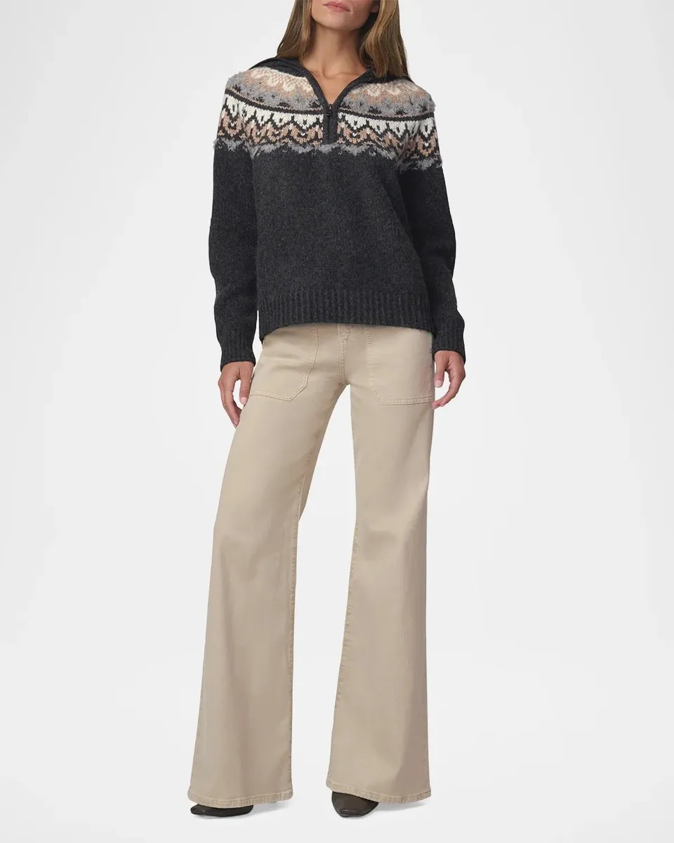 Joe's Jeans Cher Stretch-Cotton Flared-Leg Jeans | Thumbnail 2 Joe's Jeans Cher Stretch-Cotton Flared-Leg Jeans | Thumbnail 2