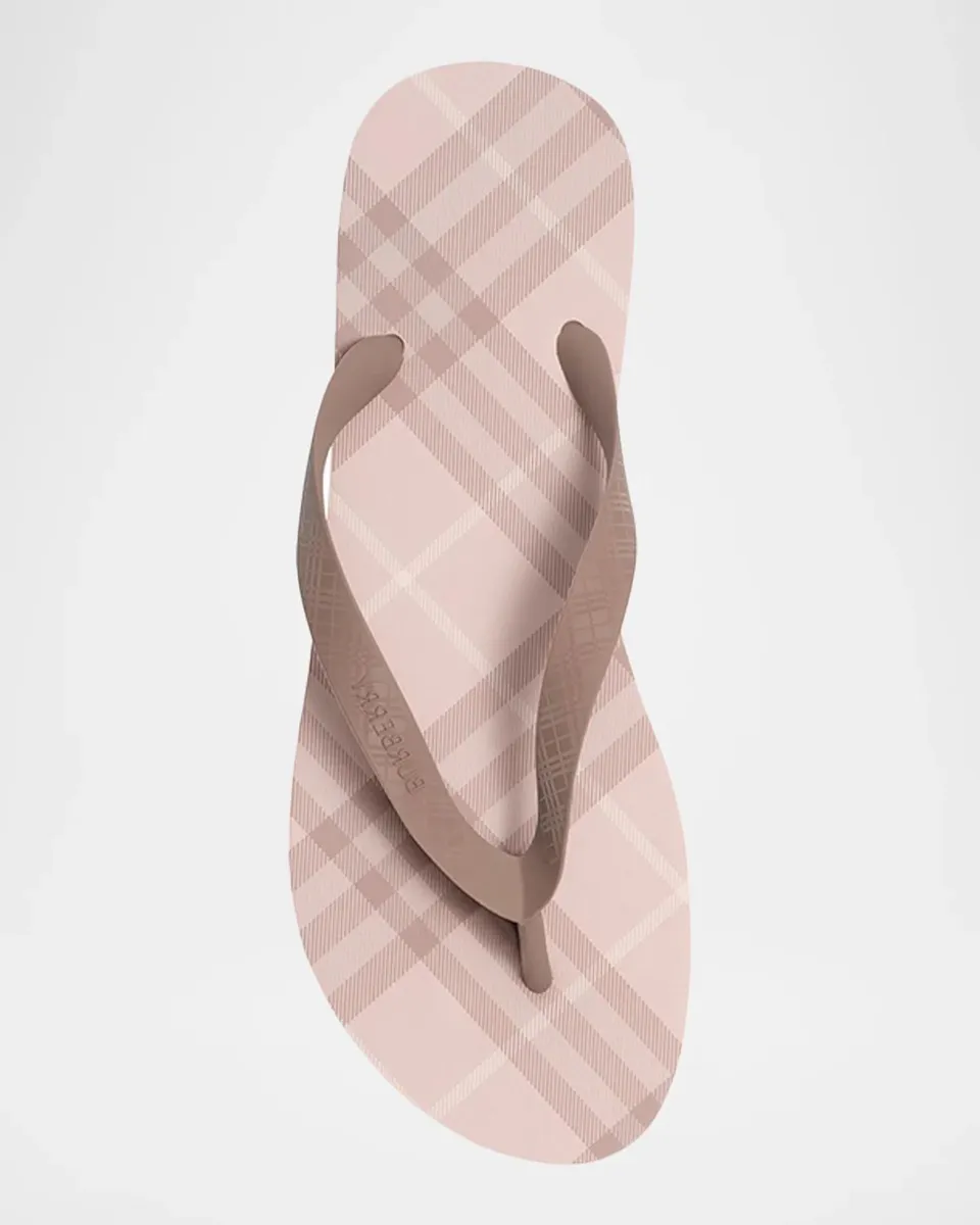 Burberry Haze Check Flip Flops | Thumbnail 3 Burberry Haze Check Flip Flops | Thumbnail 3