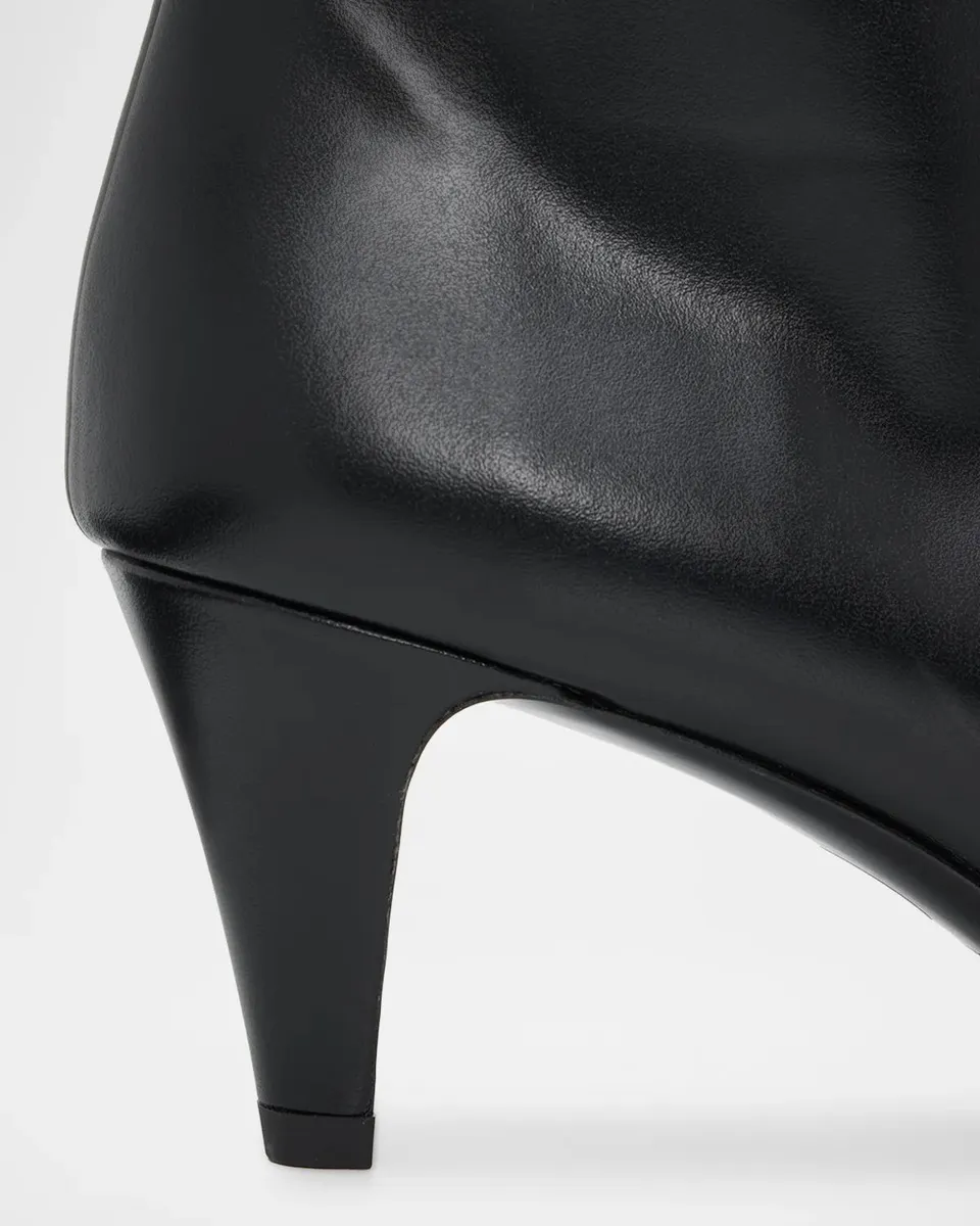 Stuart Weitzman Lennon 60MM Leather Ankle Boots | Thumbnail 5 Stuart Weitzman Lennon 60MM Leather Ankle Boots | Thumbnail 5
