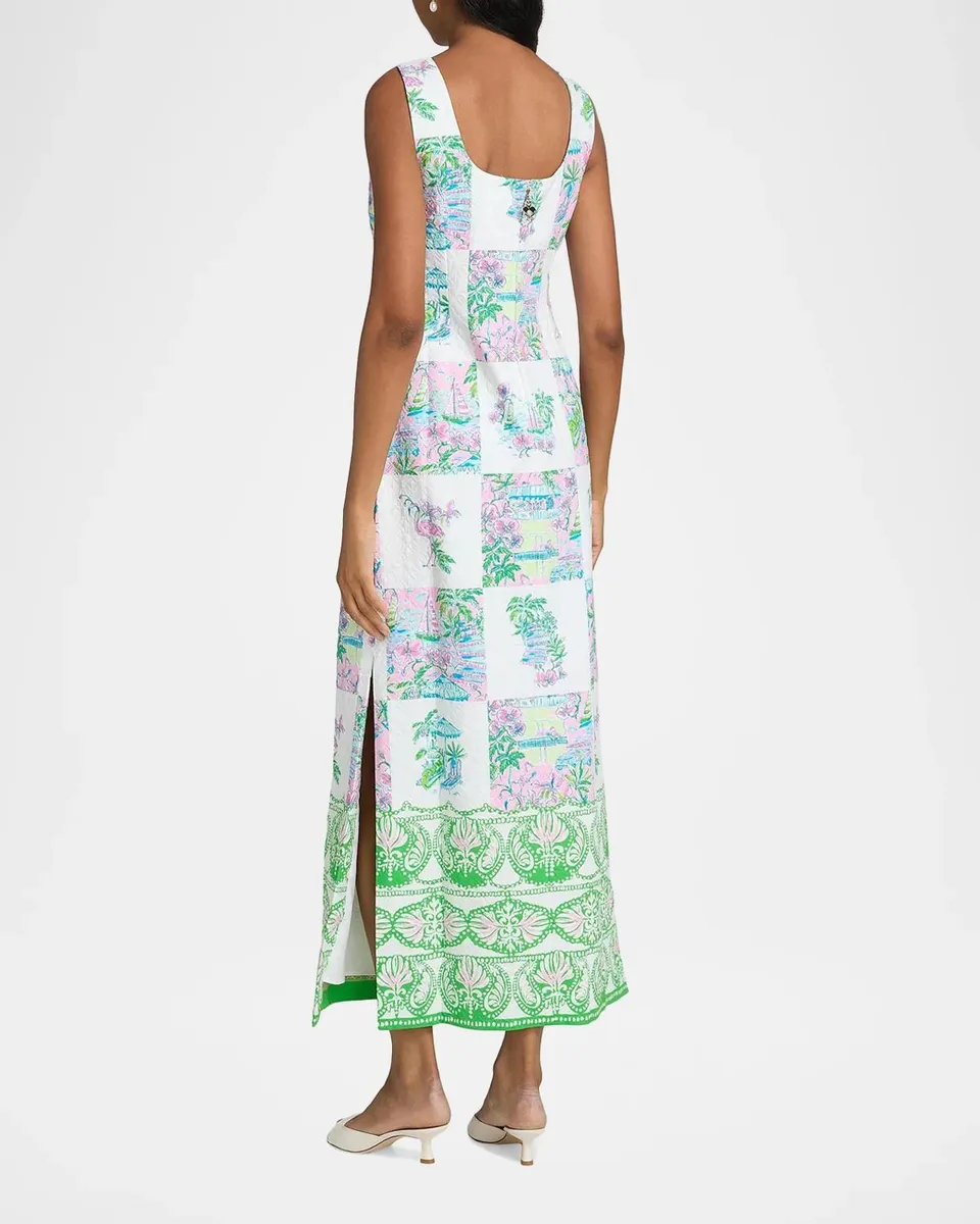 Lilly Pulitzer Dee Patch Print Maxi Dress | Thumbnail 3