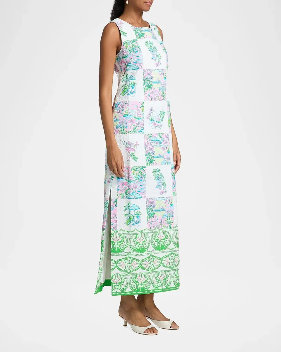 Lilly Pulitzer Dee Patch Print Maxi Dress | Thumbnail 7