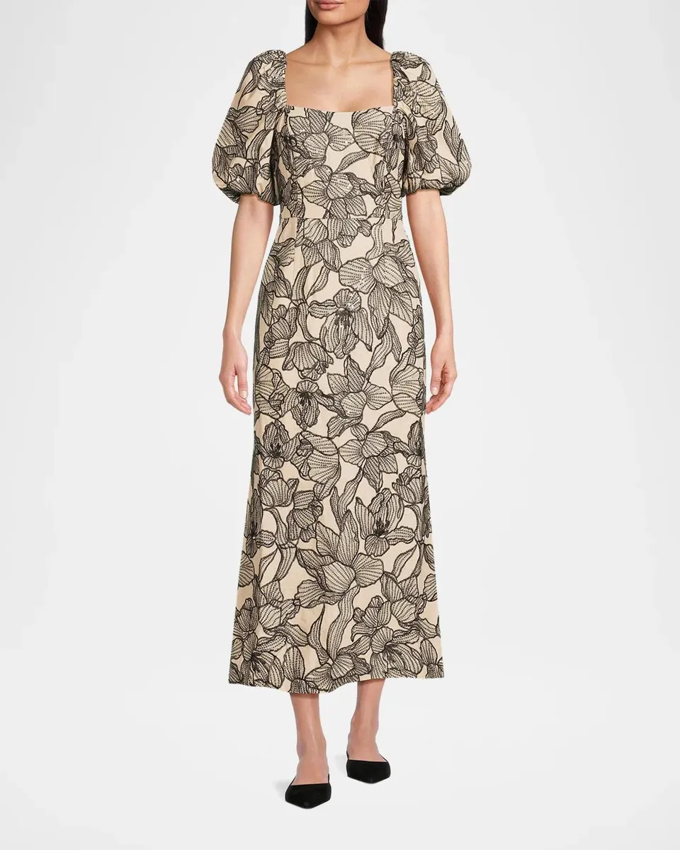 Lilly Pulitzer Linora Floral Maxi Dress | Thumbnail 2 Lilly Pulitzer Linora Floral Maxi Dress | Thumbnail 2