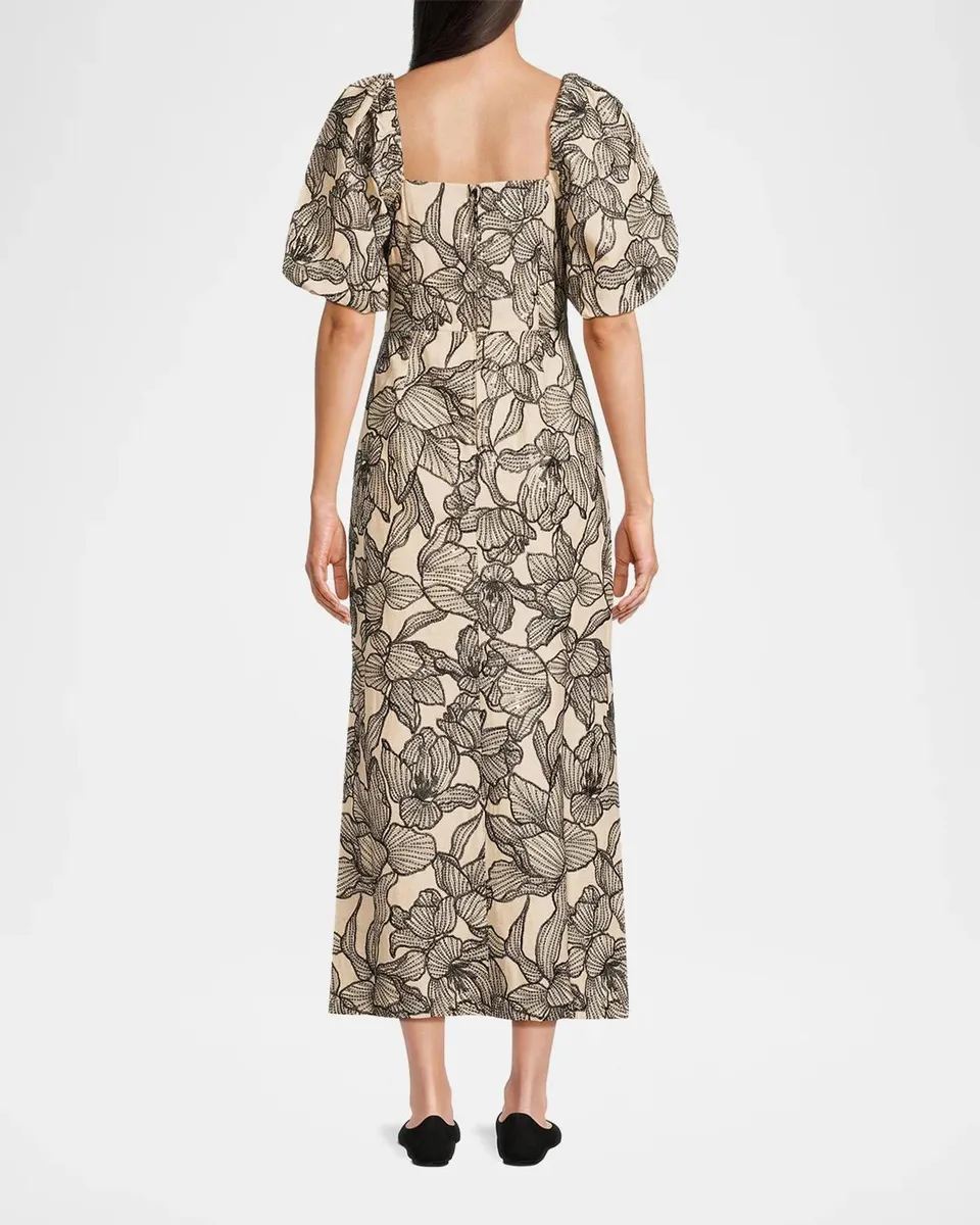 Lilly Pulitzer Linora Floral Maxi Dress | Thumbnail 3 Lilly Pulitzer Linora Floral Maxi Dress | Thumbnail 3