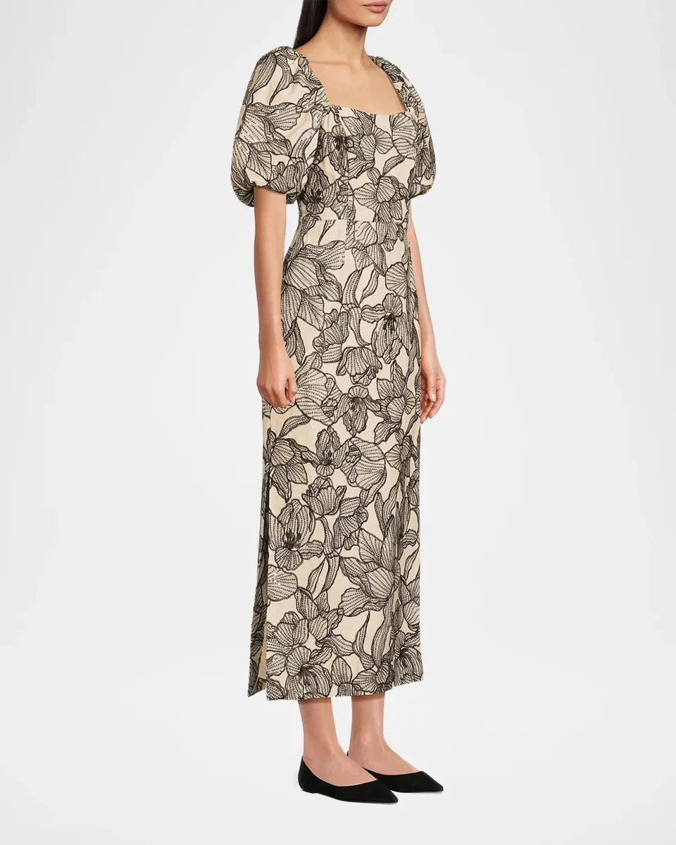 Lilly Pulitzer Linora Floral Maxi Dress | Thumbnail 6 Lilly Pulitzer Linora Floral Maxi Dress | Thumbnail 6
