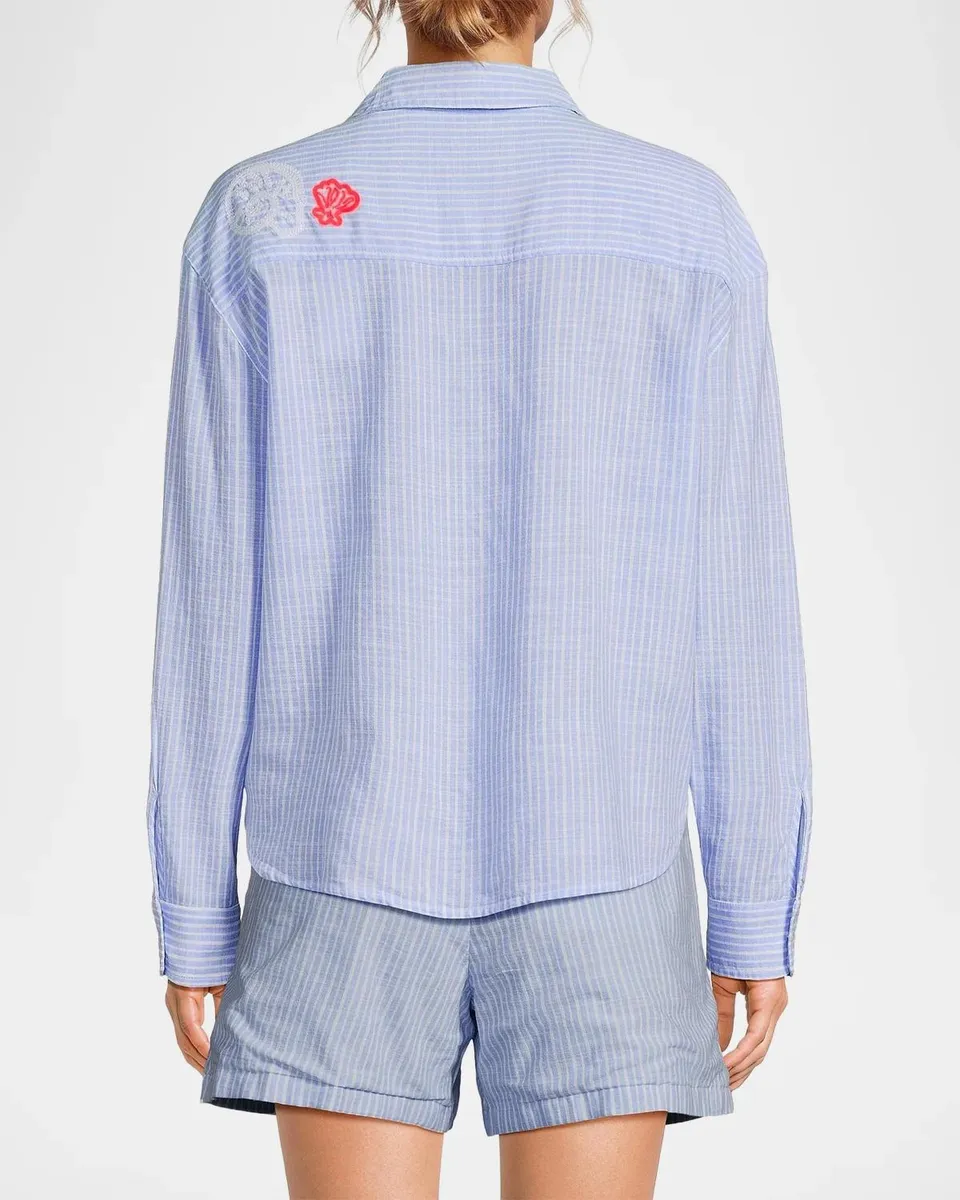 Lilly Pulitzer Bondi Cotton Shirt | Thumbnail 3 Lilly Pulitzer Bondi Cotton Shirt | Thumbnail 3