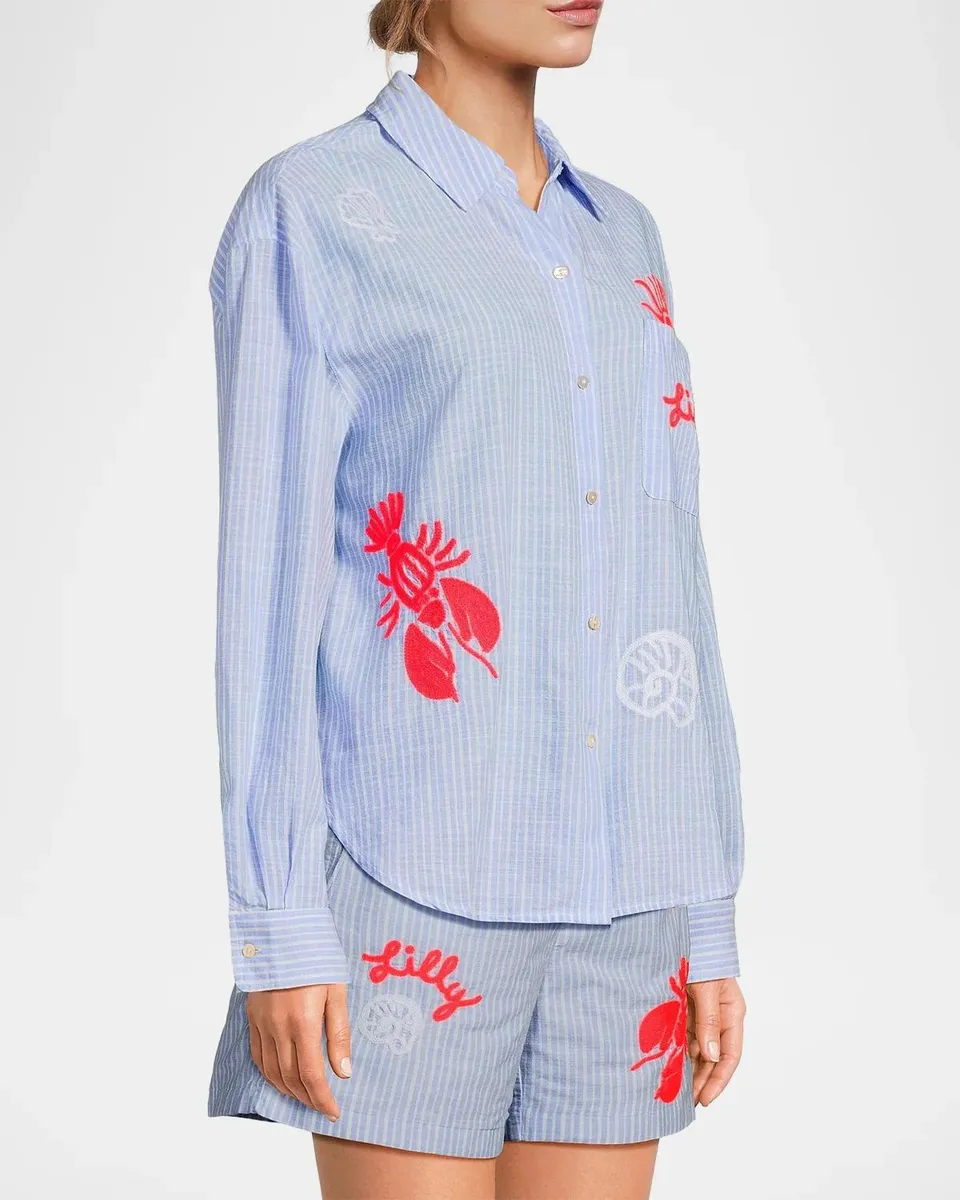 Lilly Pulitzer Bondi Cotton Shirt | Thumbnail 6 Lilly Pulitzer Bondi Cotton Shirt | Thumbnail 6