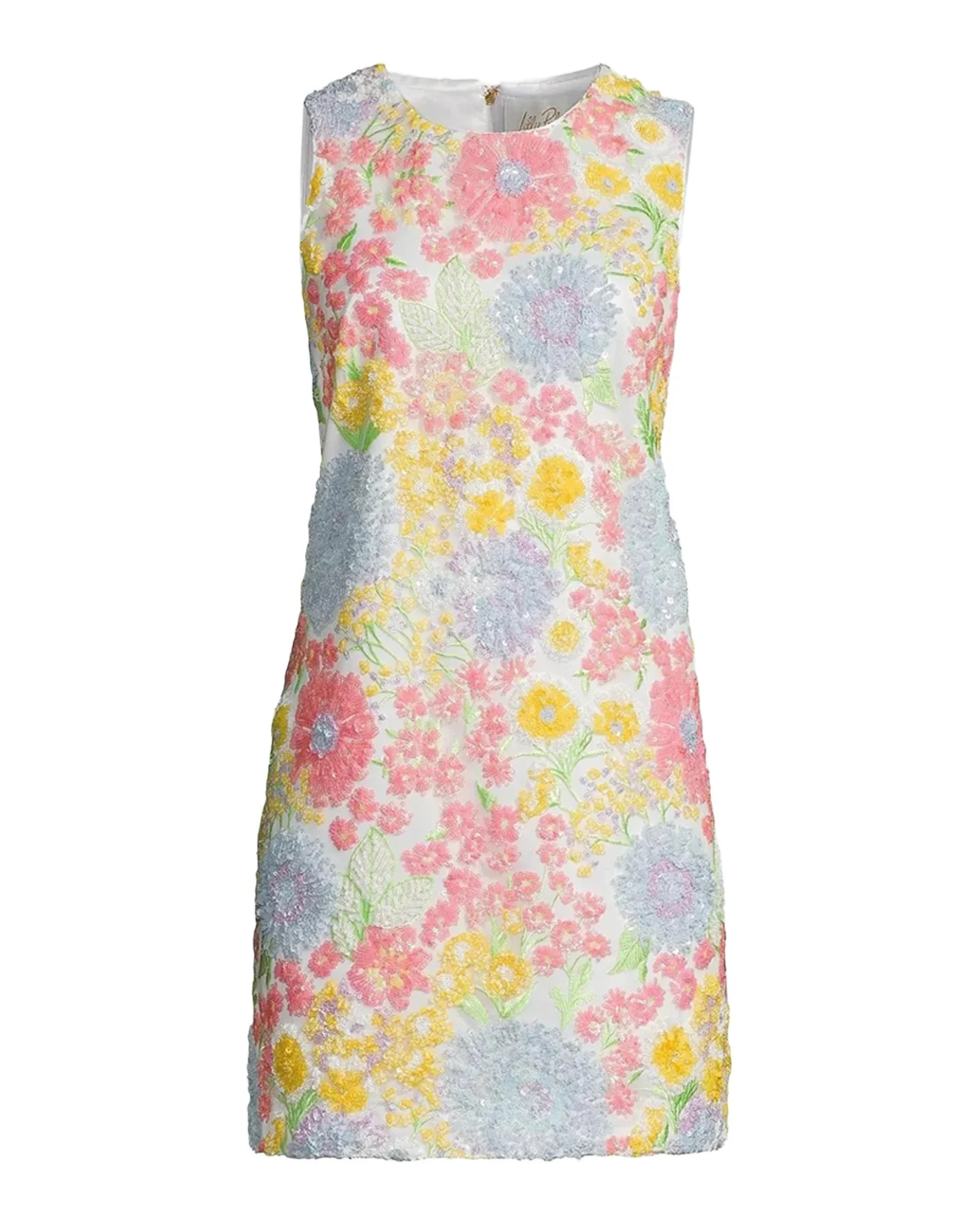 Airbella Floral Sequined Shift Dress Airbella Floral Sequined Shift Dress
