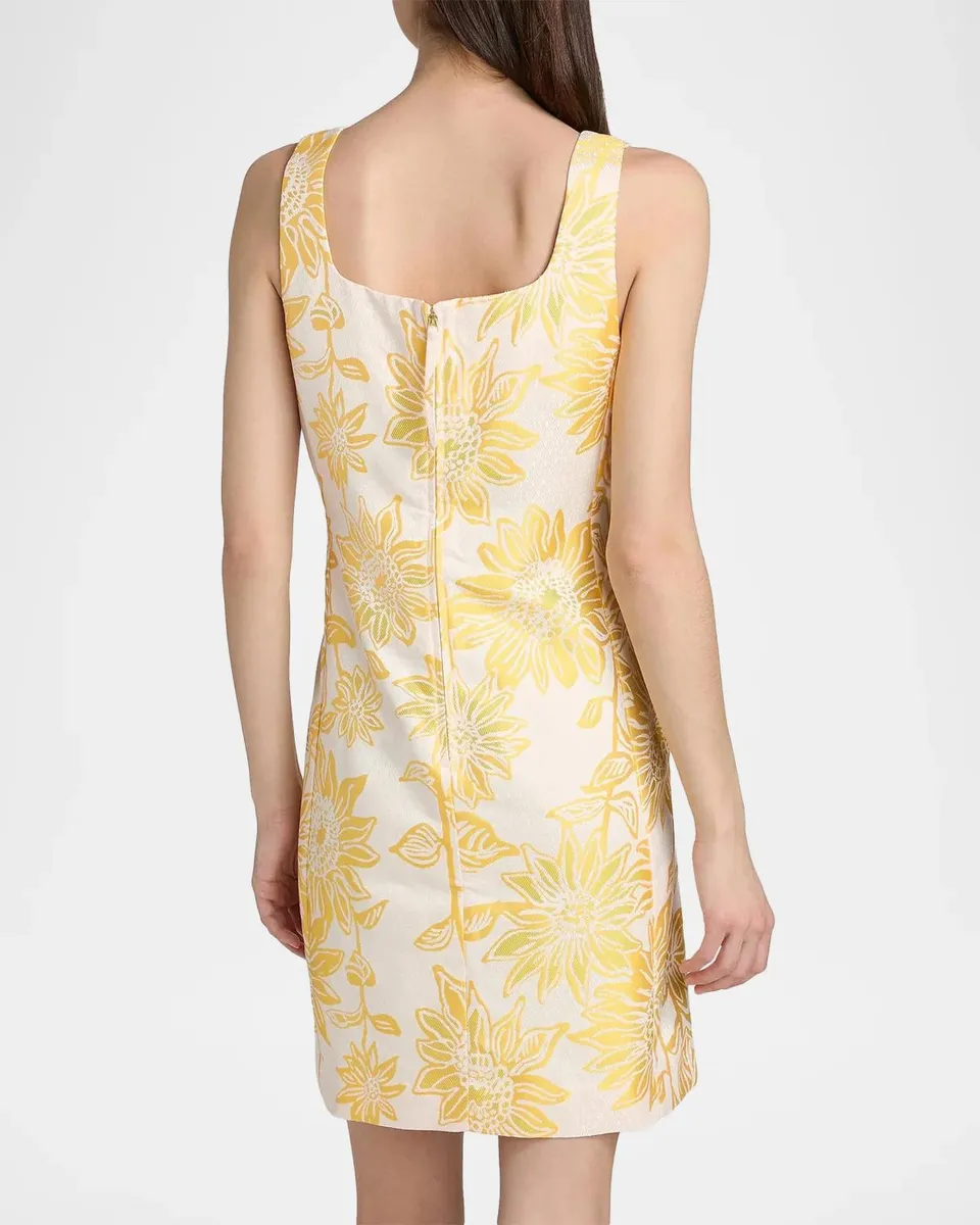 Lilly Pulitzer Albright Floral Jacquard Shift Minidress | Thumbnail 3 Lilly Pulitzer Albright Floral Jacquard Shift Minidress | Thumbnail 3