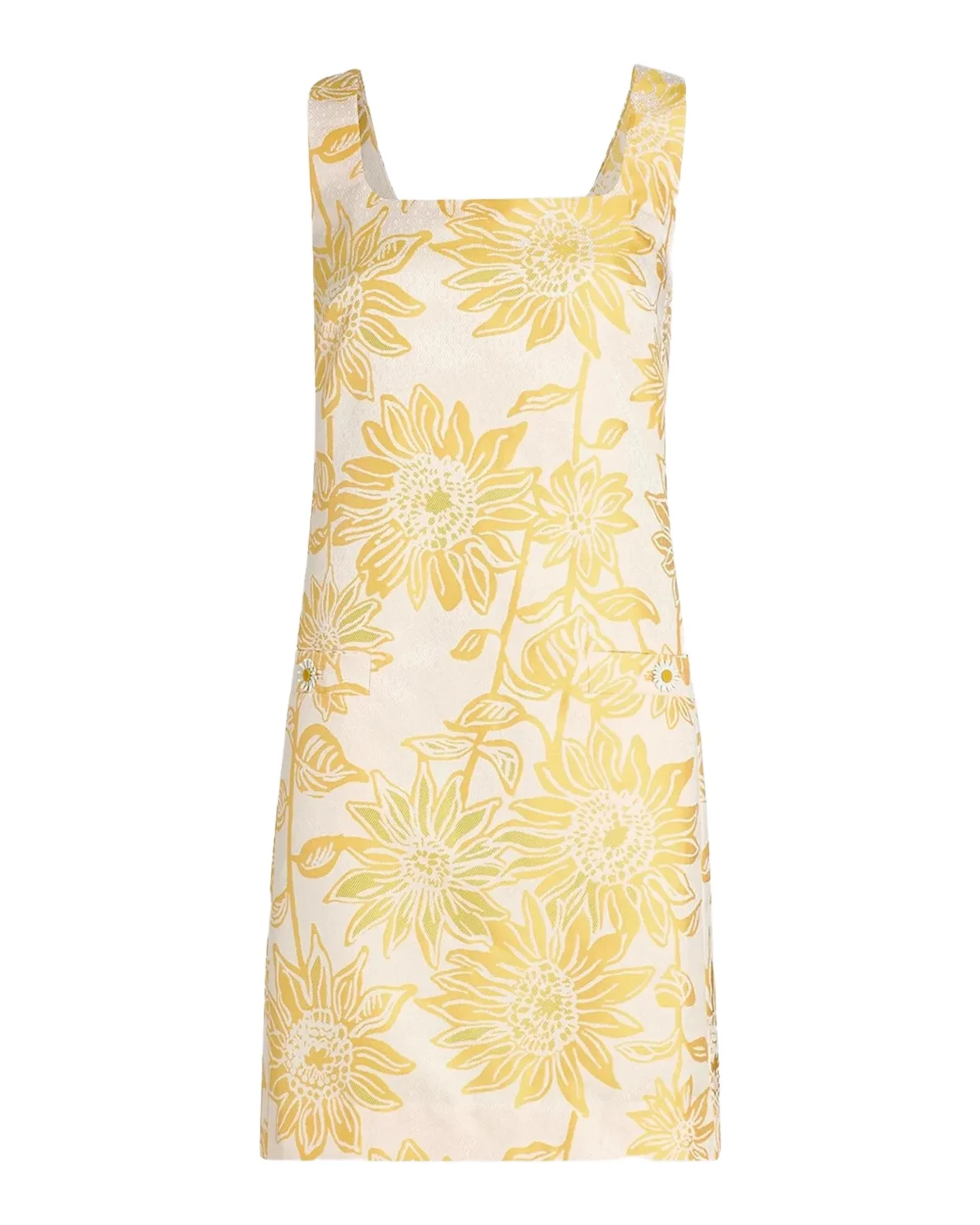 Albright Floral Jacquard Shift Minidress Albright Floral Jacquard Shift Minidress