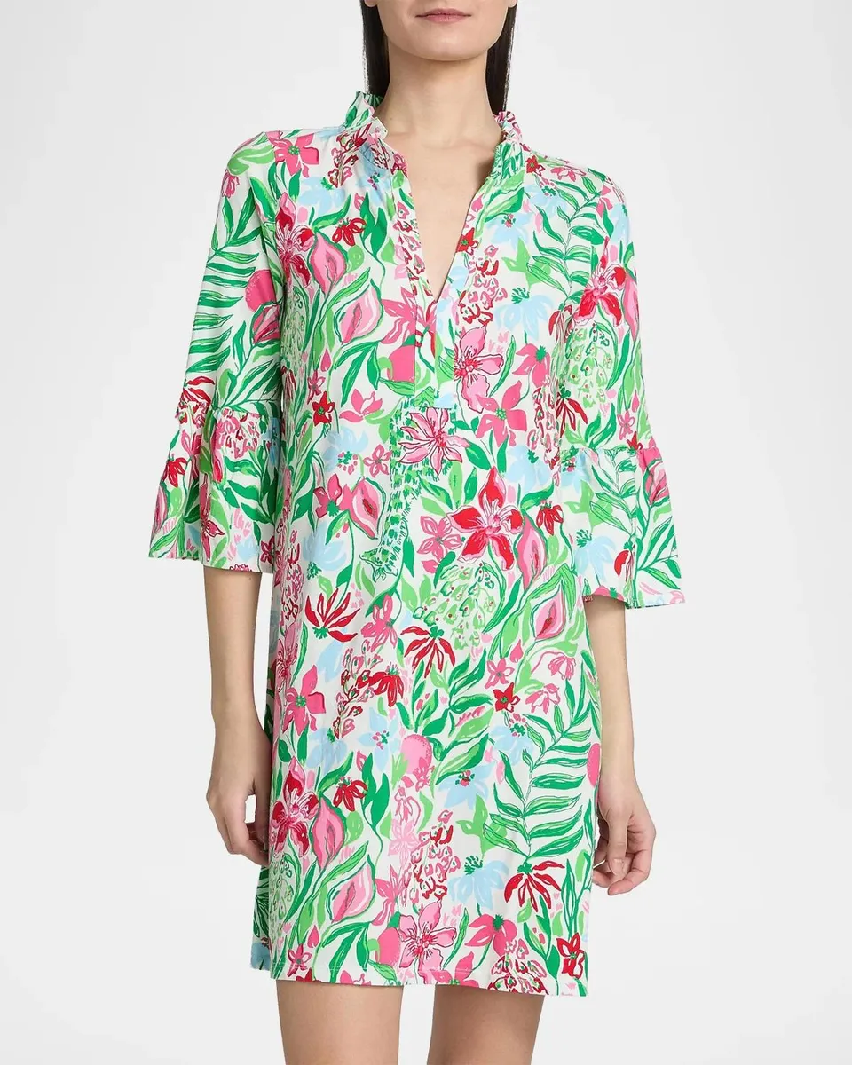 Lilly Pulitzer Hayes Glowinig Gardens Minidress | Thumbnail 4 Lilly Pulitzer Hayes Glowinig Gardens Minidress | Thumbnail 4