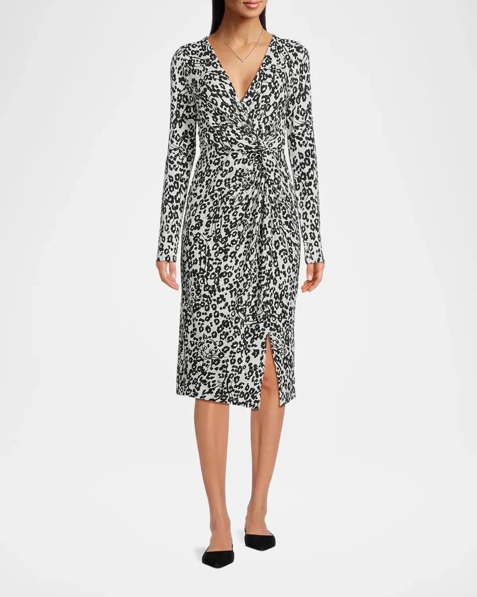 Lilly Pulitzer Odella V-Neck Midi-Dress | Thumbnail 2 Lilly Pulitzer Odella V-Neck Midi-Dress | Thumbnail 2