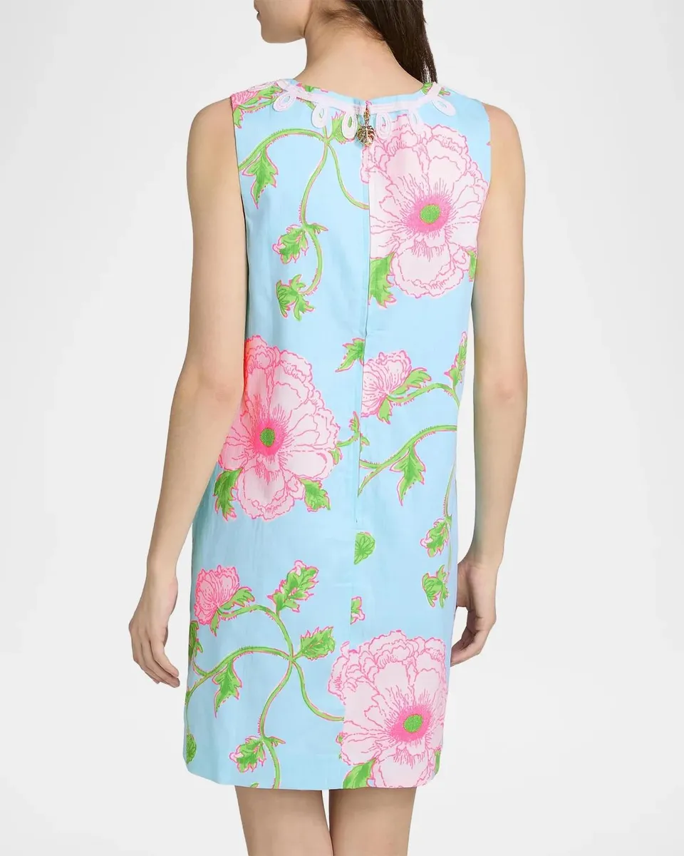 Lilly Pulitzer Sidonie Floral Stretch Shift Minidress | Thumbnail 3 Lilly Pulitzer Sidonie Floral Stretch Shift Minidress | Thumbnail 3