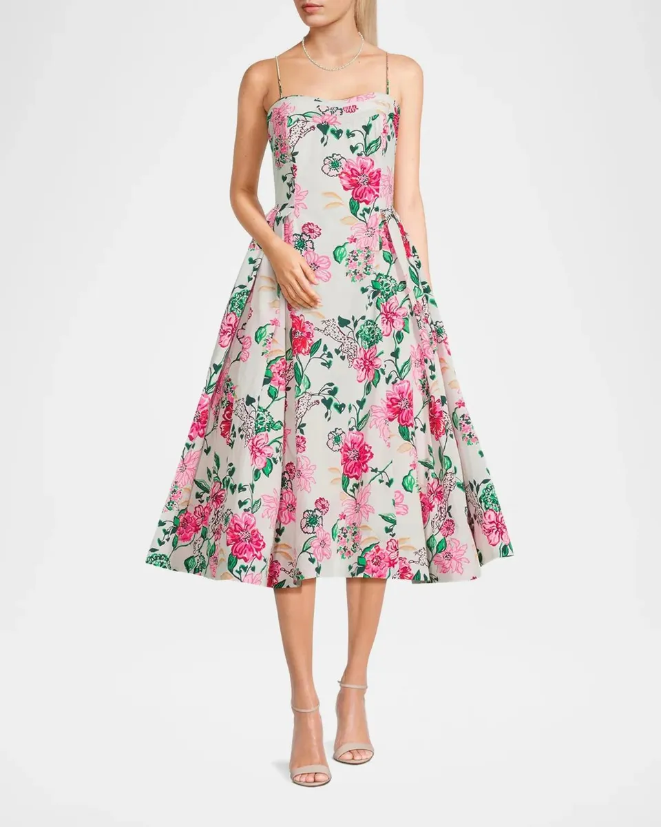 Lilly Pulitzer Lillyanna Floral Fit-&-Flare Dress | Thumbnail 2 Lilly Pulitzer Lillyanna Floral Fit-&-Flare Dress | Thumbnail 2