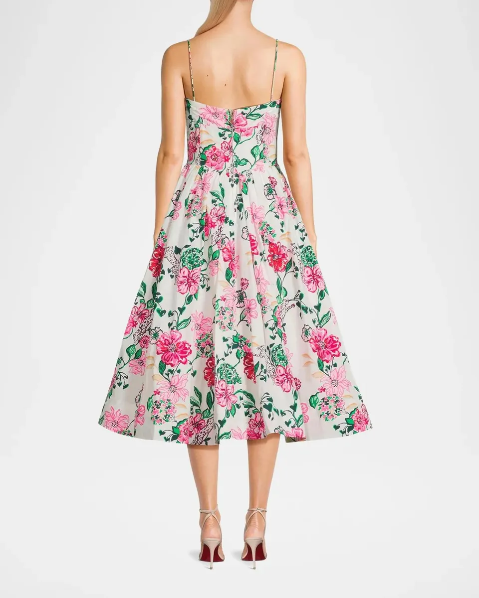Lilly Pulitzer Lillyanna Floral Fit-&-Flare Dress | Thumbnail 3 Lilly Pulitzer Lillyanna Floral Fit-&-Flare Dress | Thumbnail 3