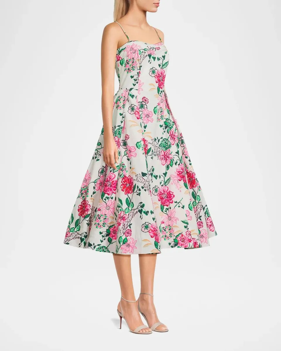Lilly Pulitzer Lillyanna Floral Fit-&-Flare Dress | Thumbnail 6 Lilly Pulitzer Lillyanna Floral Fit-&-Flare Dress | Thumbnail 6