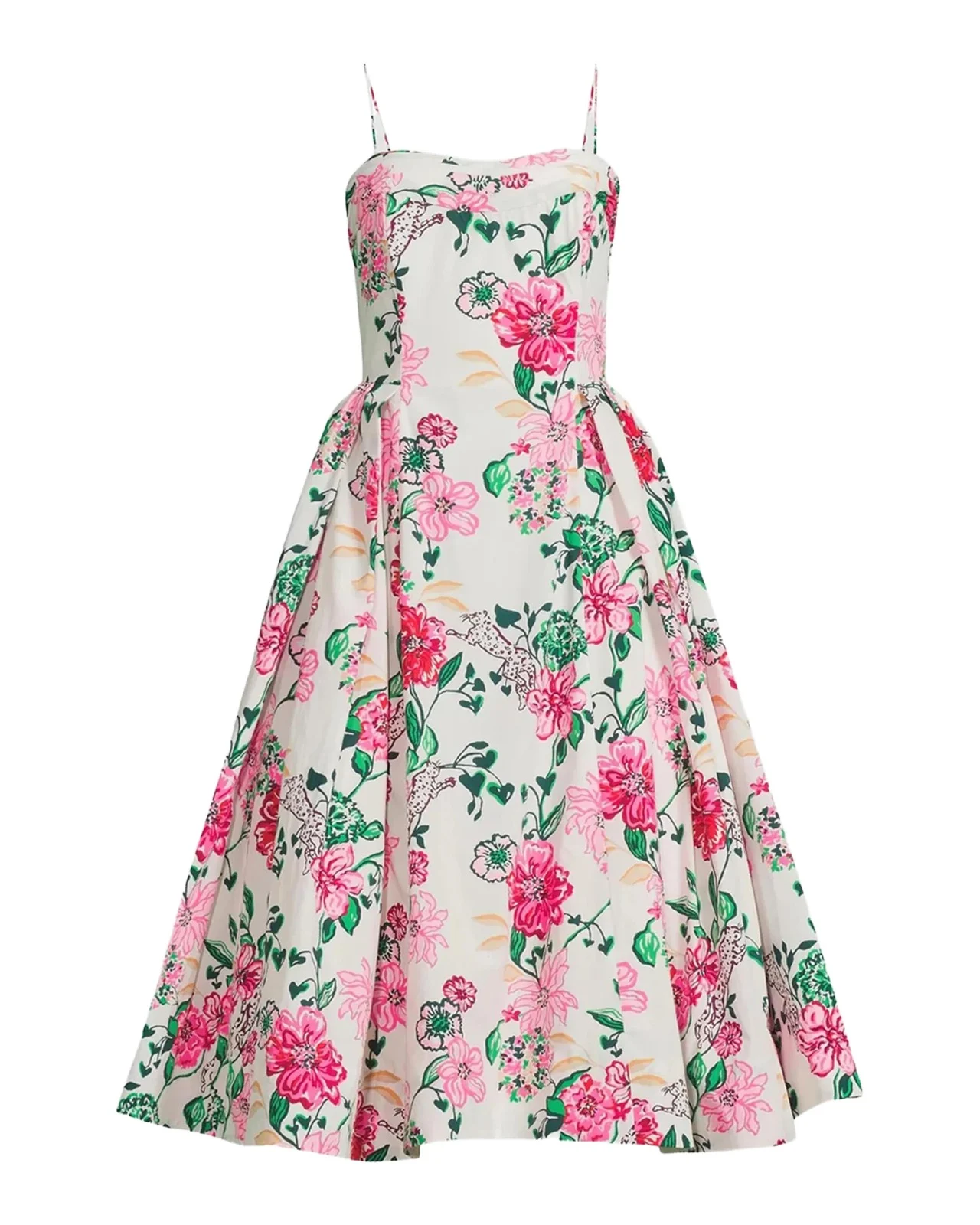 Lillyanna Floral Fit-&-Flare Dress