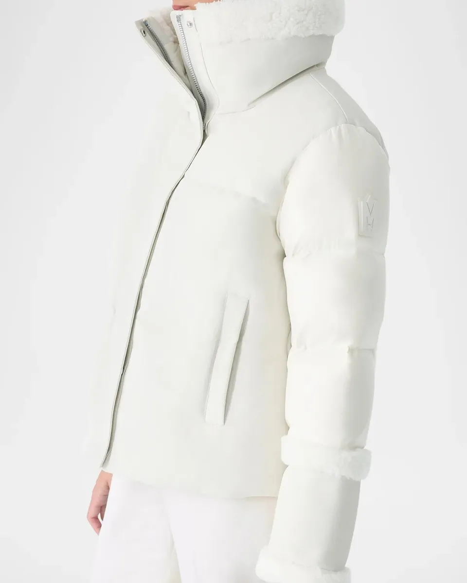 Mackage Lydana Down Jacket with Shearling Trim and Removable Bib | Thumbnail 5 Mackage Lydana Down Jacket with Shearling Trim and Removable Bib | Thumbnail 5