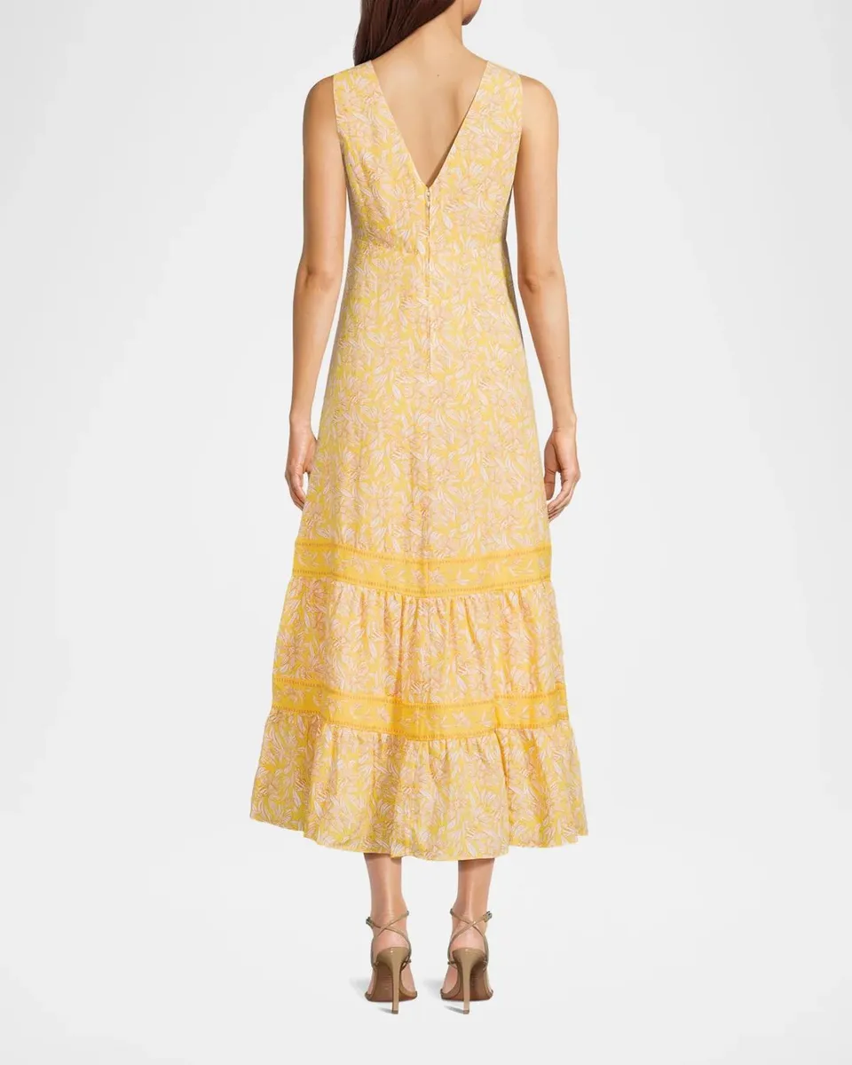 Lilly Pulitzer Avlyn Honeycomb Maxi Dress | Thumbnail 3