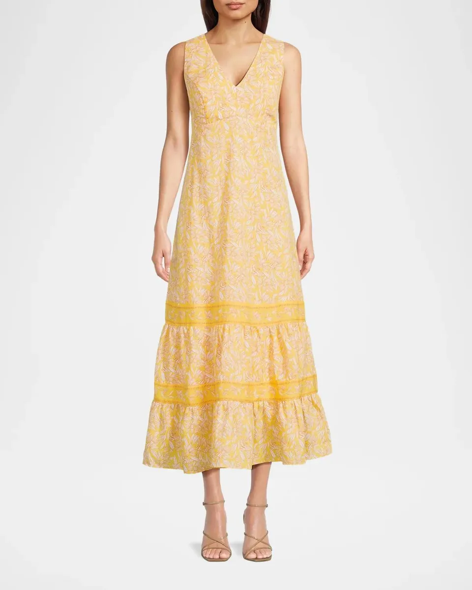 Lilly Pulitzer Avlyn Honeycomb Maxi Dress | Thumbnail 4