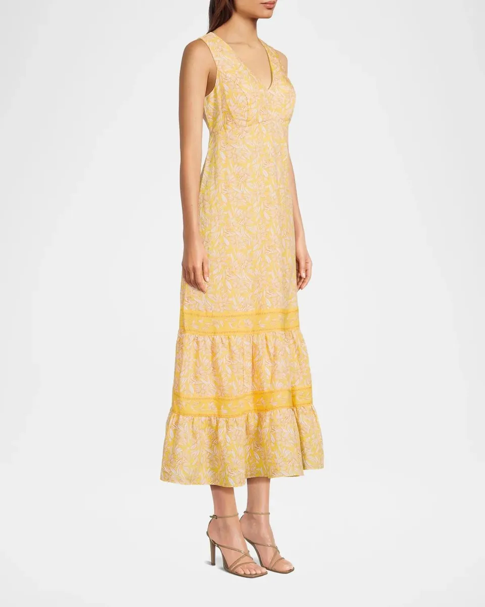 Lilly Pulitzer Avlyn Honeycomb Maxi Dress | Thumbnail 6