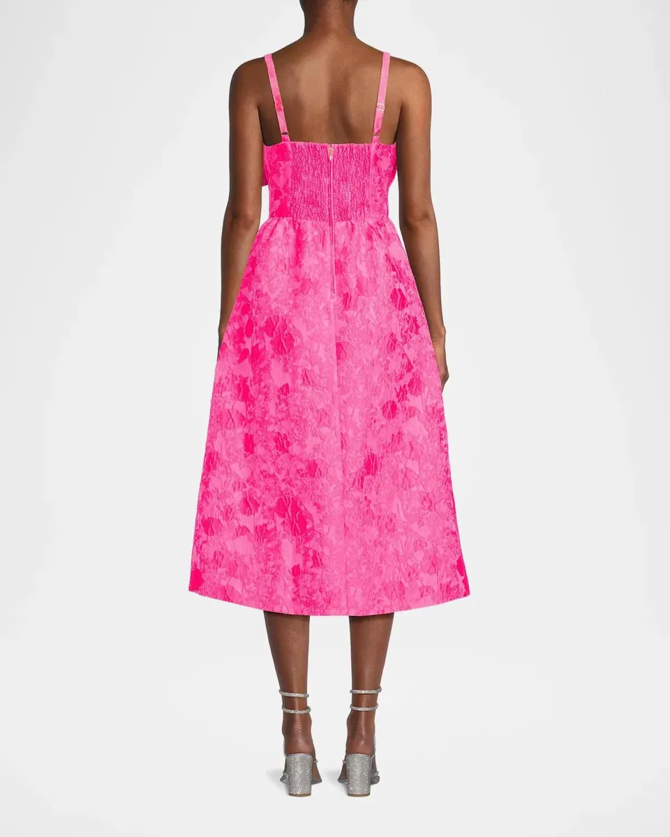 Lilly Pulitzer Ellara Jacquard Midi-Dress | Thumbnail 3