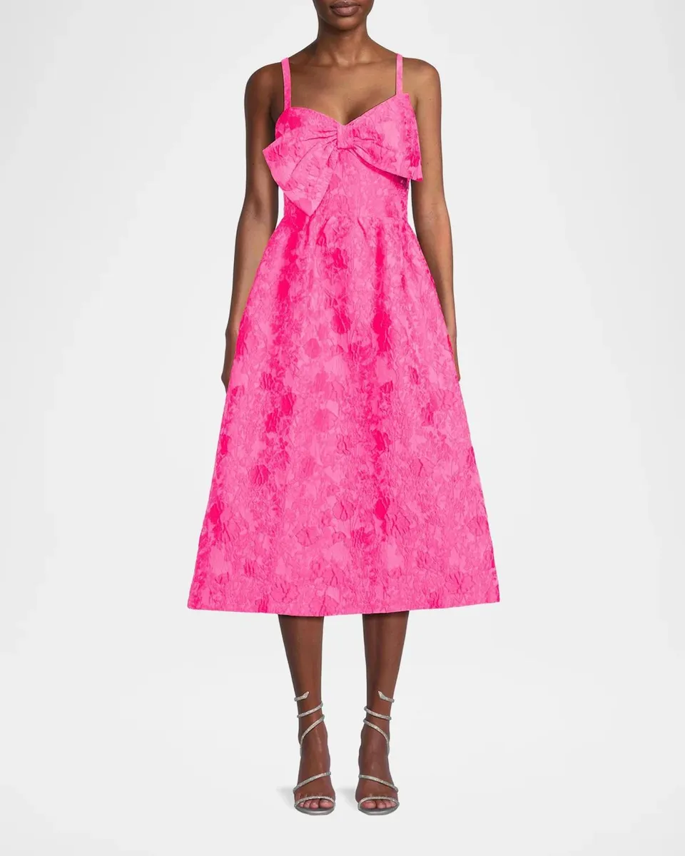 Lilly Pulitzer Ellara Jacquard Midi-Dress | Thumbnail 4