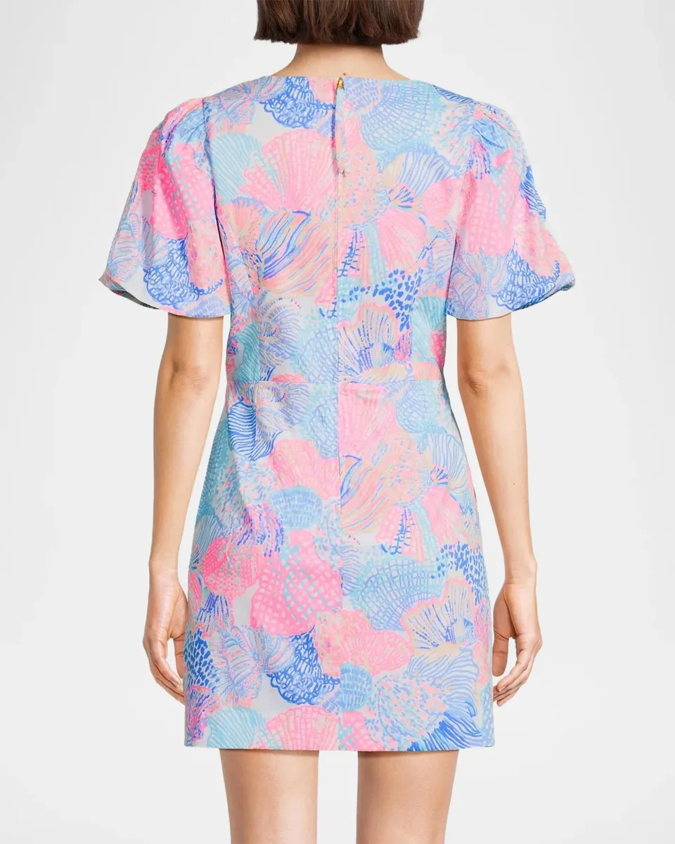 Lilly Pulitzer Kalinara Stretch-Cotton Skirted Romper | Thumbnail 3 Lilly Pulitzer Kalinara Stretch-Cotton Skirted Romper | Thumbnail 3