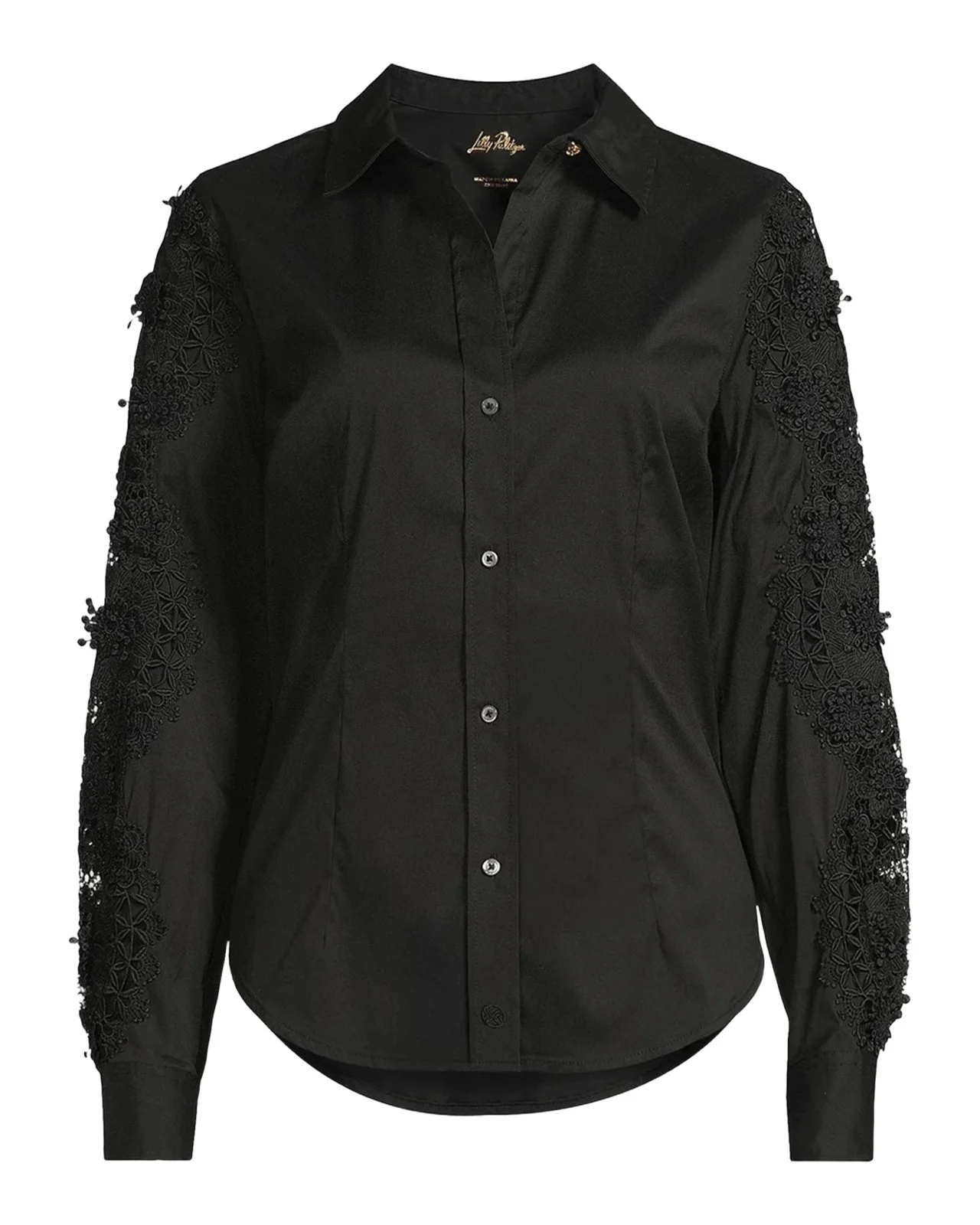 Lilly Cotton-Blend Lace Shirt Lilly Cotton-Blend Lace Shirt