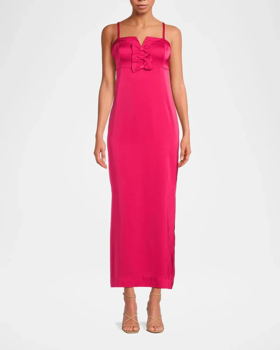 Lilly Pulitzer Jean Bow Midi-Dress | Thumbnail 4