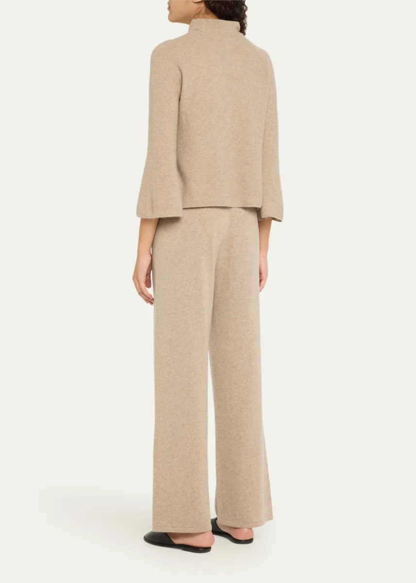 Arlotta Cashmere 2024 High-Rise Cashmere Pants | Thumbnail 3 Arlotta Cashmere 2024 High-Rise Cashmere Pants | Thumbnail 3