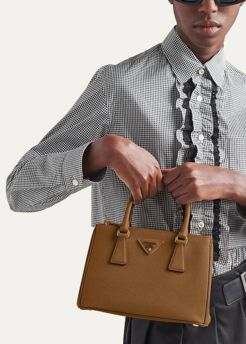 Prada Galleria Small Saffiano Top-Handle Bag | Thumbnail 6 Prada Galleria Small Saffiano Top-Handle Bag | Thumbnail 6