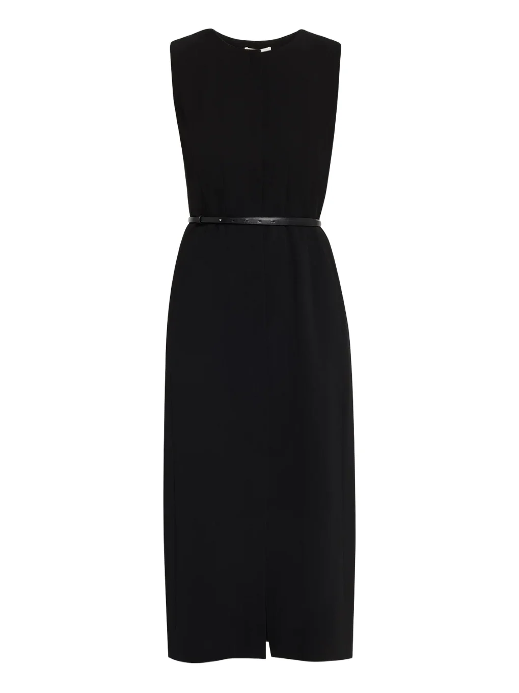 Sleeveless Belted Midi Dress Sleeveless Belted Midi Dress