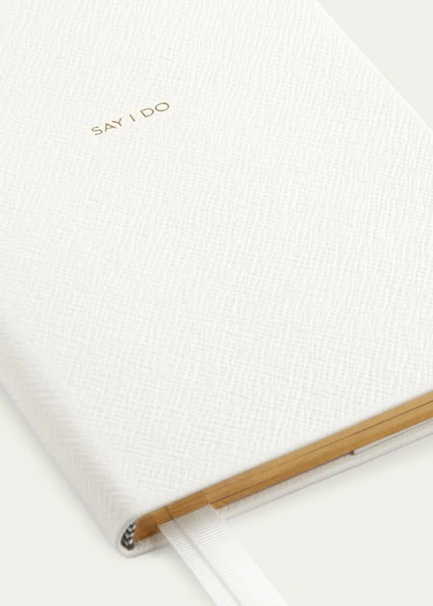 Smythson "Say I Do" Soho Wedding Planner in Panama Leather | Thumbnail 5
