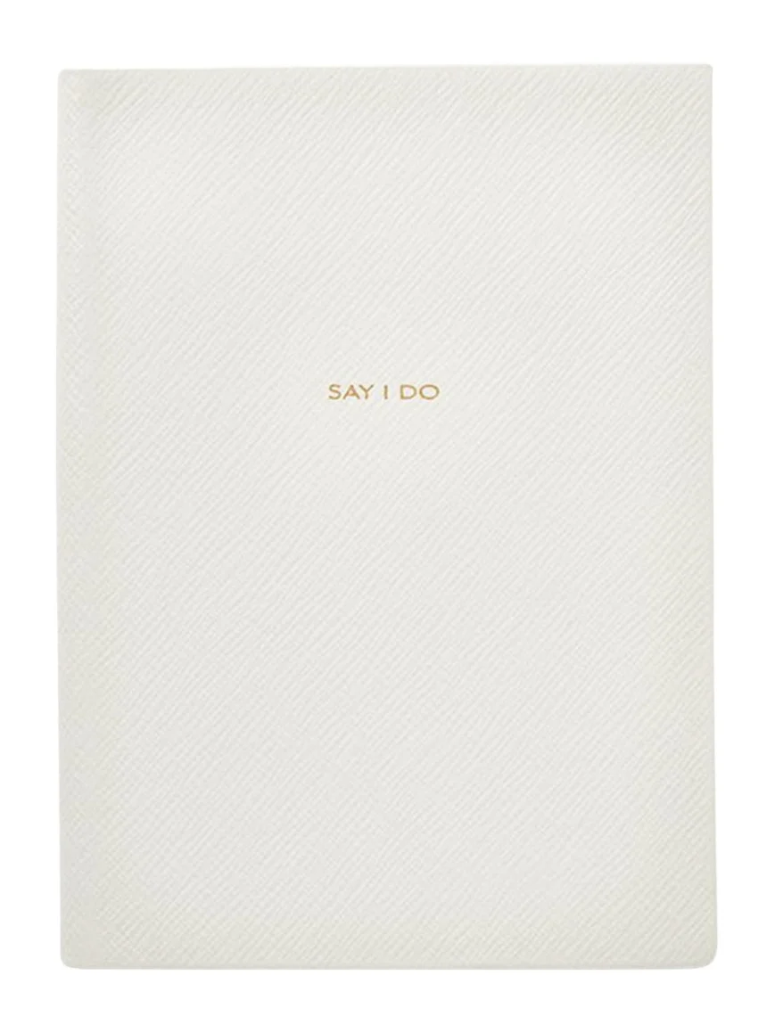 Smythson "Say I Do" Soho Wedding Planner in Panama Leather