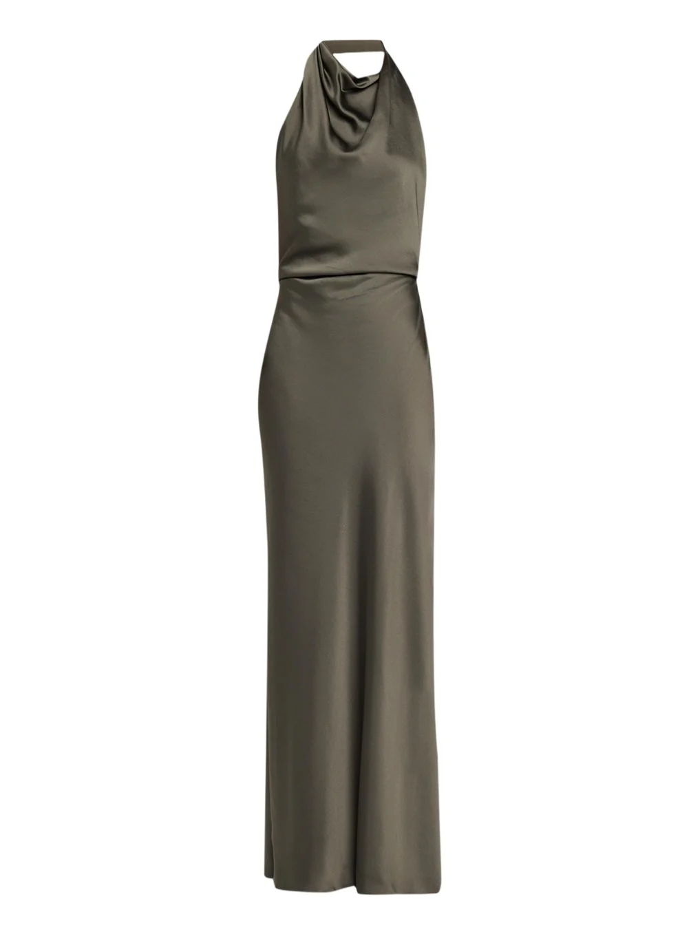 Reannon Satin Halter Dress Reannon Satin Halter Dress
