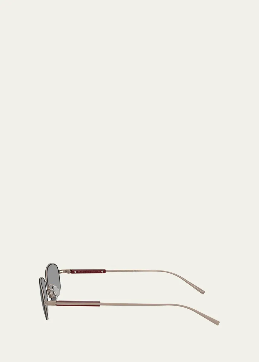 Brunello Cucinelli 51MM Oval Sunglasses | Thumbnail 3