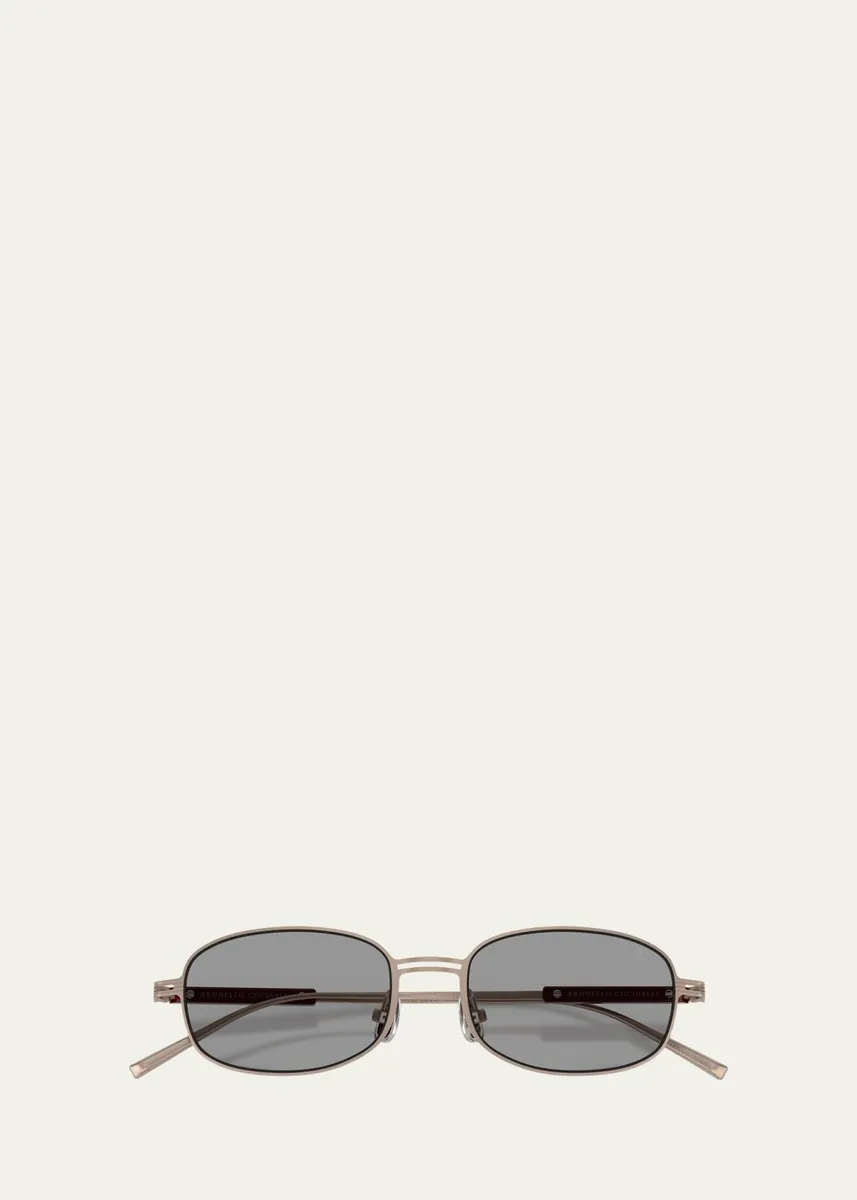Brunello Cucinelli 51MM Oval Sunglasses | Thumbnail 5