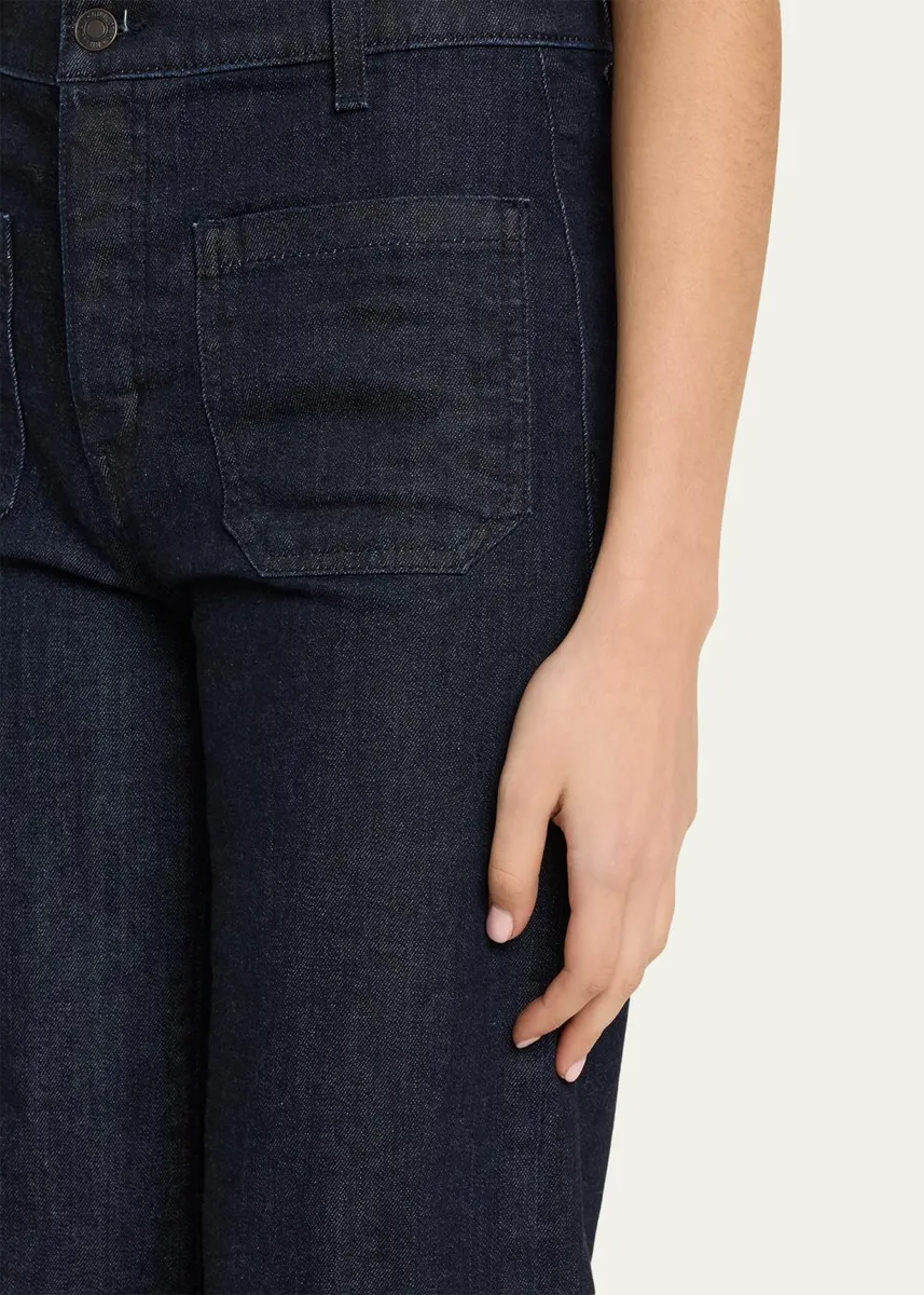 Nili Lotan Florence Denim Flare Jeans | Thumbnail 9