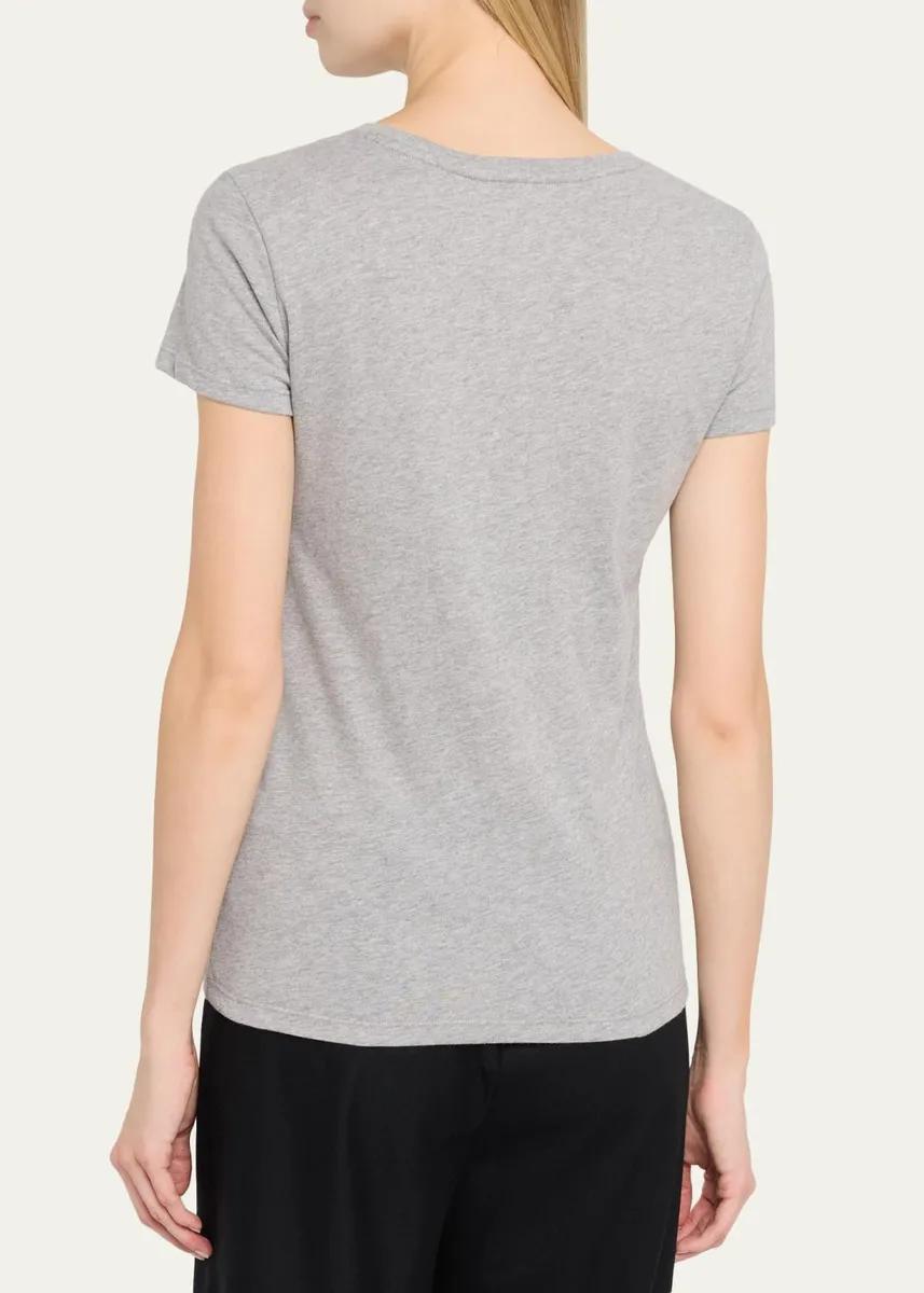 MAJESTIC FILATURES V-Neck Deluxe Organic Cotton T-Shirt | Thumbnail 3 MAJESTIC FILATURES V-Neck Deluxe Organic Cotton T-Shirt | Thumbnail 3