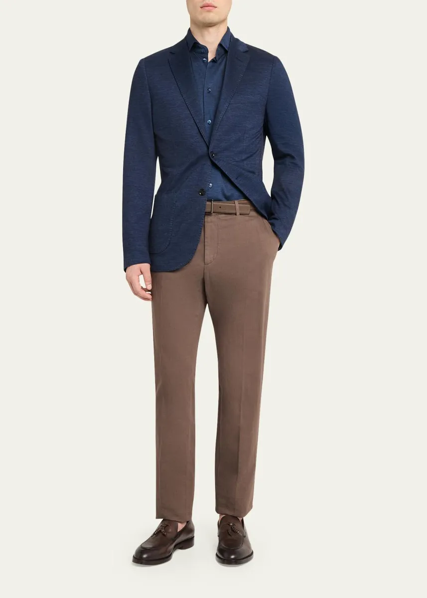 Baldassari Men's Brera Soft Travel 2-Button Sport Jacket | Thumbnail 2