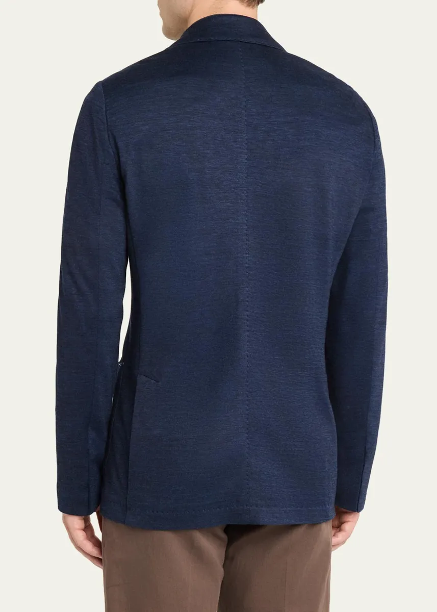 Baldassari Men's Brera Soft Travel 2-Button Sport Jacket | Thumbnail 3