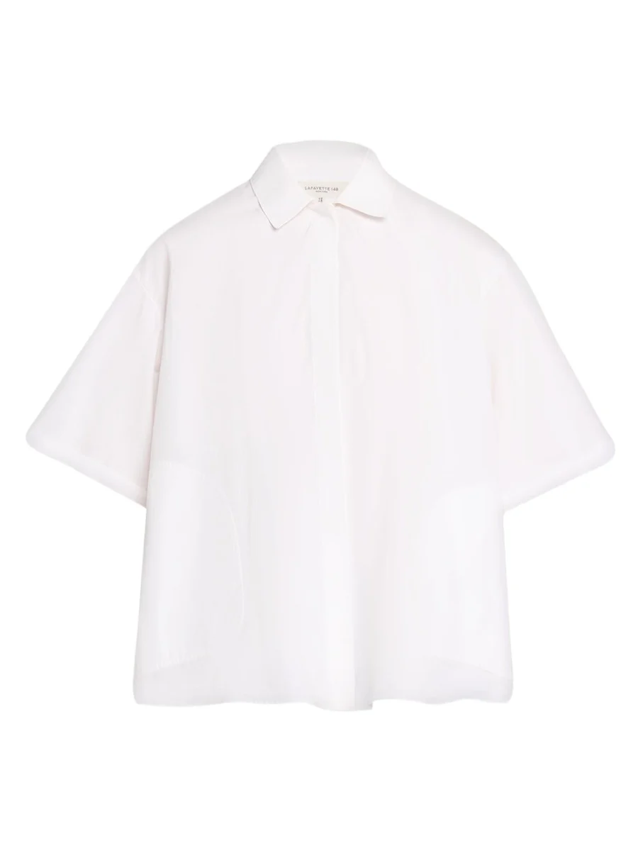 Pleated Cotton Shirt Pleated Cotton Shirt