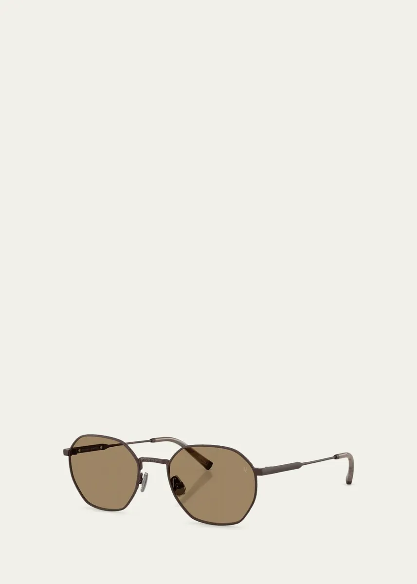 Brunello Cucinelli 51MM Geometric Sunglasses | Thumbnail 2 Brunello Cucinelli 51MM Geometric Sunglasses | Thumbnail 2