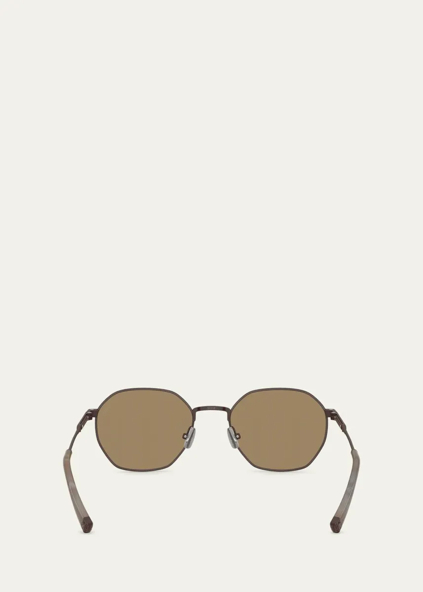 Brunello Cucinelli 51MM Geometric Sunglasses | Thumbnail 4 Brunello Cucinelli 51MM Geometric Sunglasses | Thumbnail 4