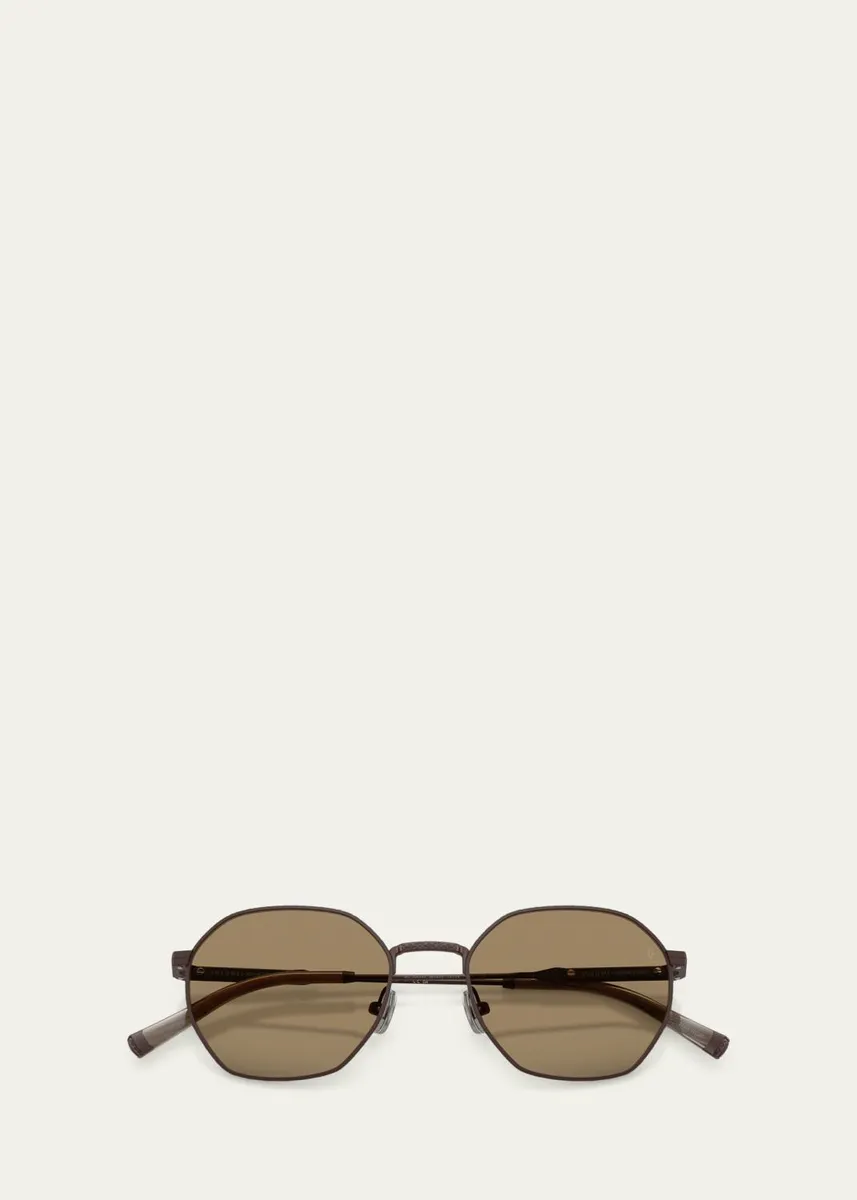Brunello Cucinelli 51MM Geometric Sunglasses | Thumbnail 5 Brunello Cucinelli 51MM Geometric Sunglasses | Thumbnail 5